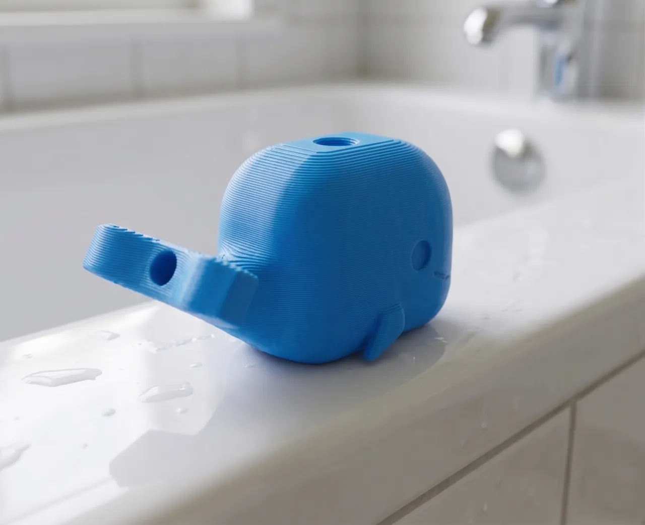 WhaleTub - The Interactive Sprinkling Bath Whale view 3