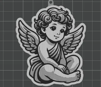 Angel keychain