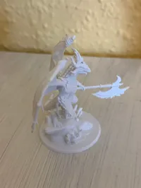 Guerrier draconique infernal - figurine D&D 60mm — photo 5