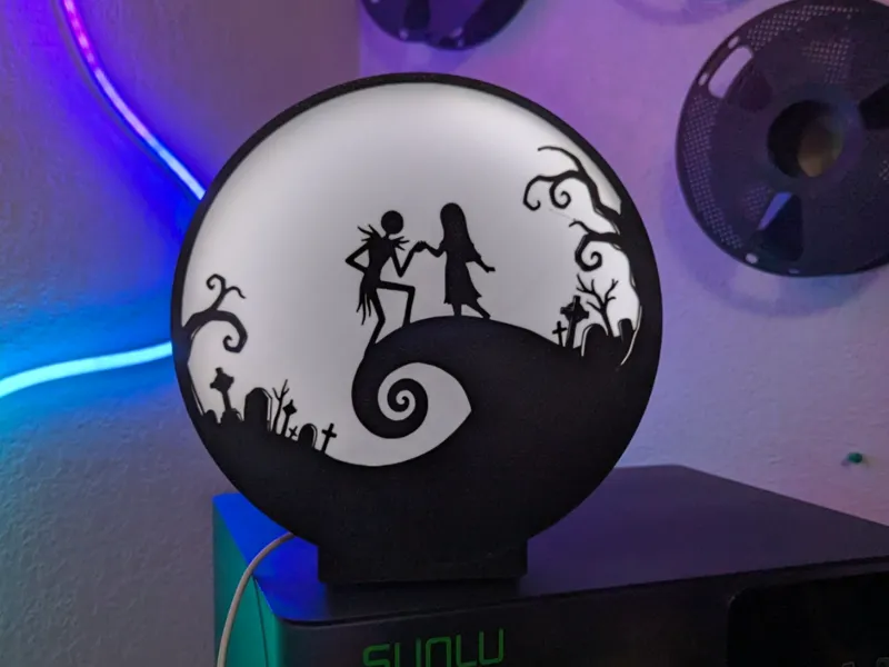 Jack and Sally Lightbox