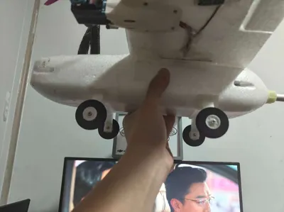 F80 fixed wing landing gear VTOL stand