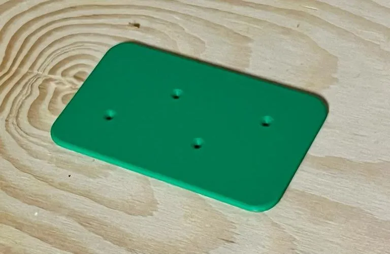 Simple Drill Guide for IKEA SKÅDIS Board