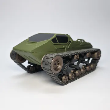 Letrero o emblema decorativo: RC Ripsaw Tank — vista de referencia 3