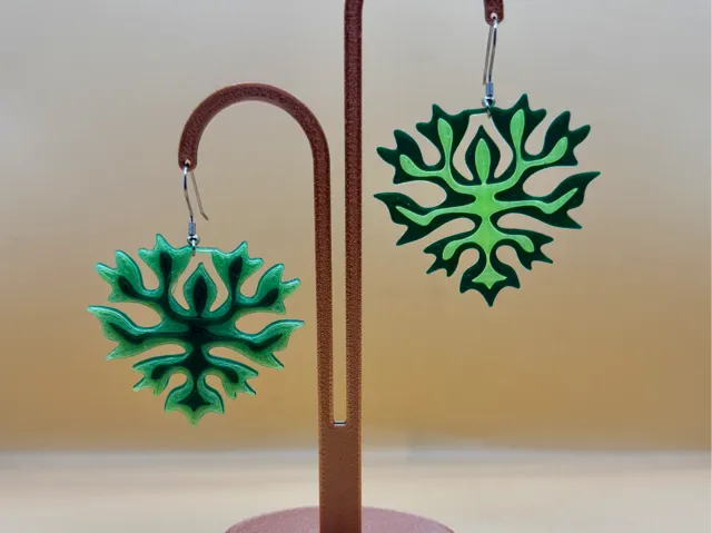 Acanthus earrings