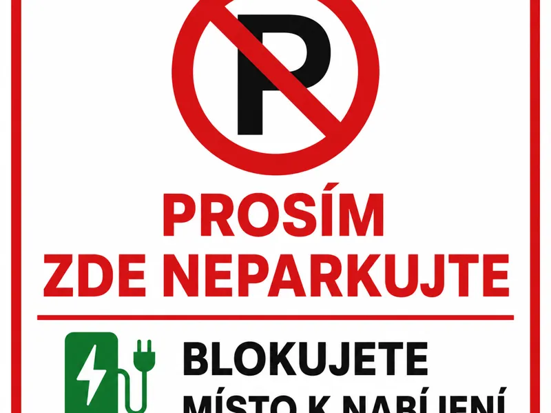 Neparkovat - nabíječka