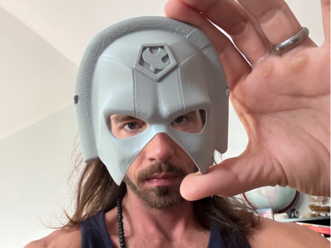 Wearable Cosplay Peacemaker Helmet - DC Cosplay