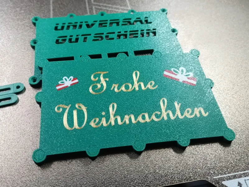Universal Gutschein / voucher