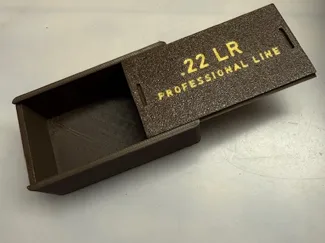 Boite de rangement balles 22LR