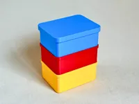 Stackable Box with Lid – Medium (120×90×50 mm)