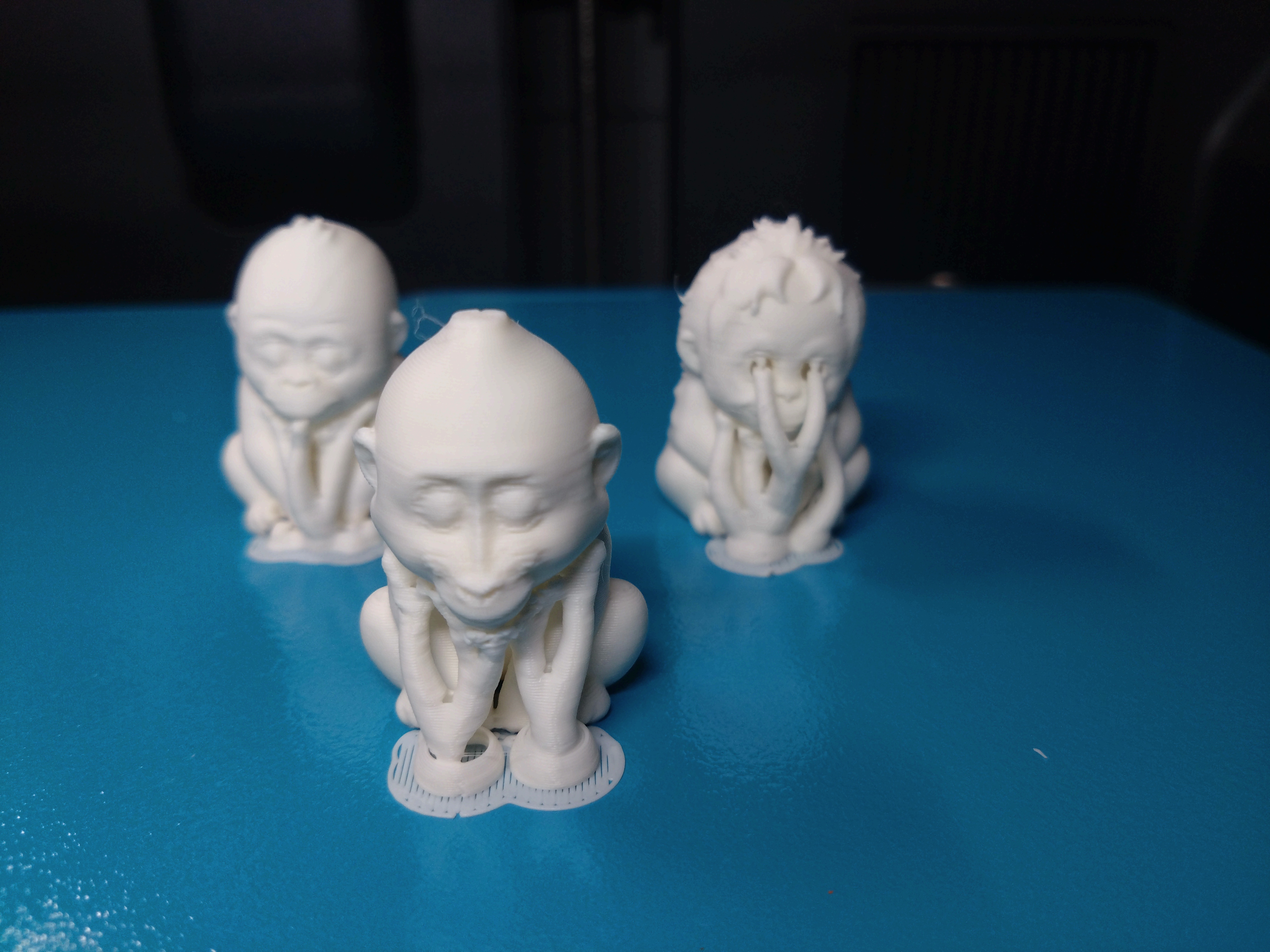 Miniatura 1 do modelo 3D Chibi Monkeys