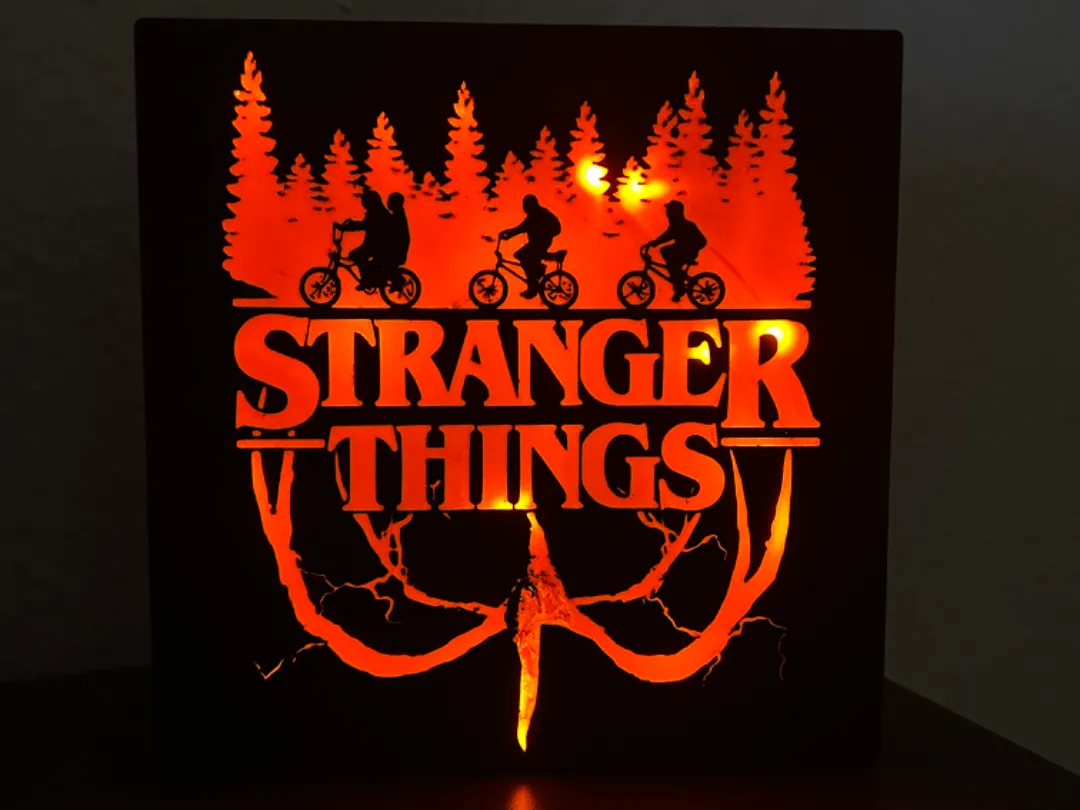 Stranger Things Lamp by Ak91 MakerWorld: Download Free 3D Models