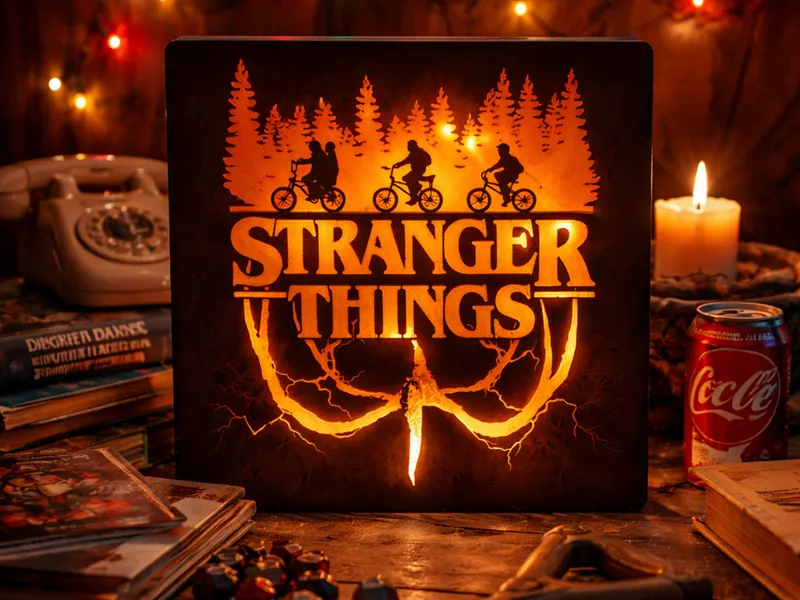 Stranger Things Lampe