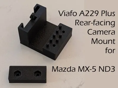 Viofo A229 Plus Rear Camera Mount for MX5 ND3