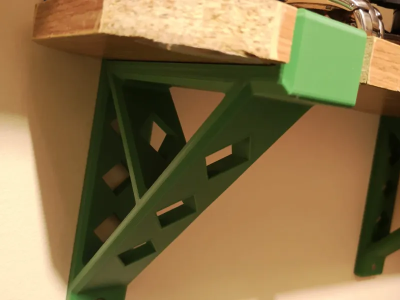 Heavy-Duty Shelf Bracket