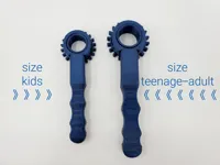 for kids 0.2mm layer, 2 walls, 15% infill