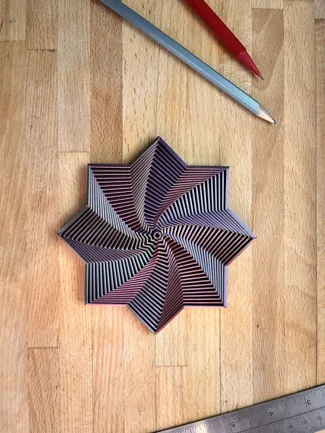 Fully Parametric Fractal Star