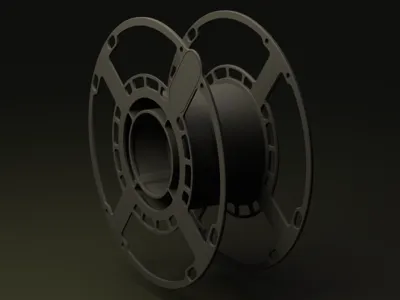 Custom Bambulab filament spool (18cm)