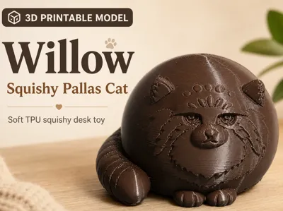 Willow the Squishy Pallas Cat