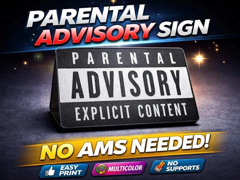 Parental Advisory Schild