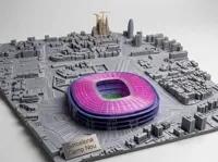 Maquette du stade Camp Nou — photo 1