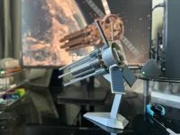天基动能武器”上帝之杖“-电动旋转版