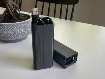 Minimalist Cable Organizer Case