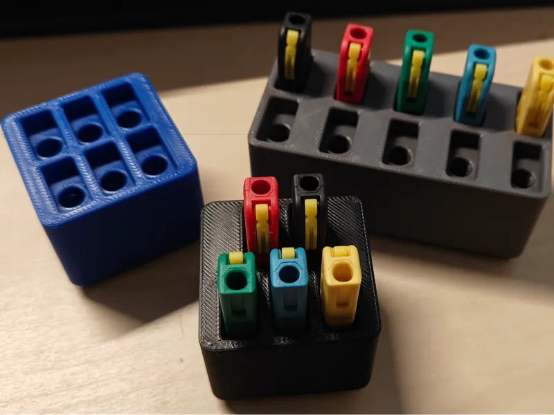 Gridfinity Banana Plug  Quick Connect holder