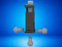 Phone holder (from the main Lumetra system)