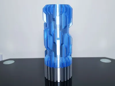 SciFi TRON Lamp Bambu LED