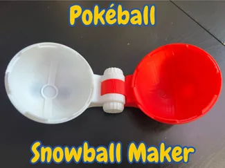 Pokeball Snowball Maker