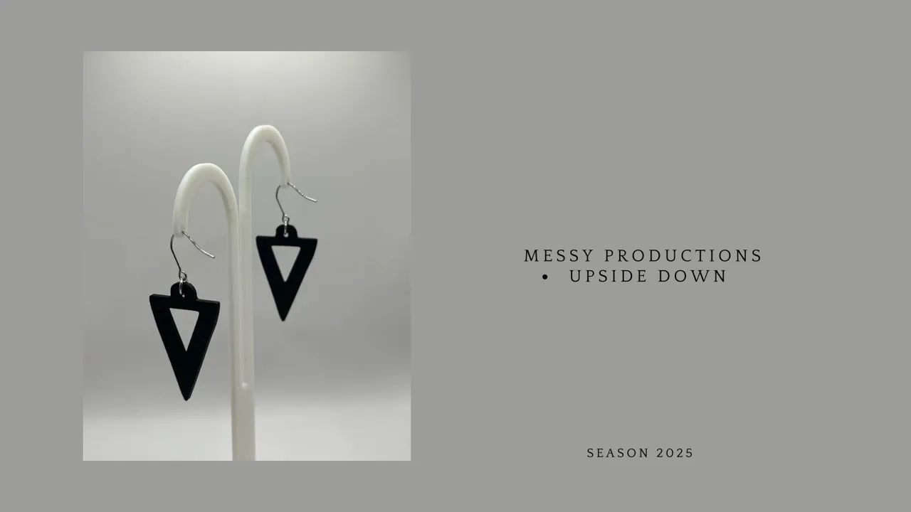 Edgy Elegance Earrings view 3