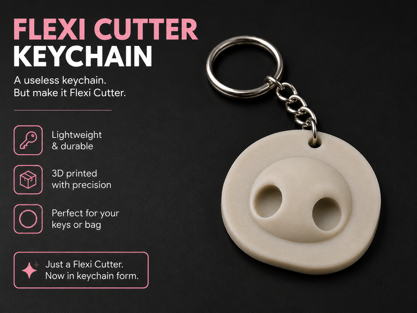 Flexi Cutter Keychain