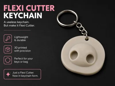 Flexi Cutter Keychain