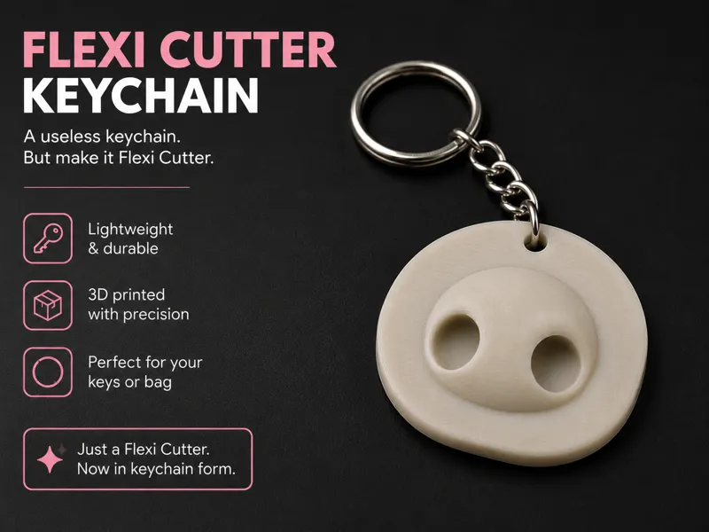 Flexi Cutter Keychain