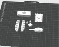 Small size 0.16mm layer, 2 walls, 10% infill