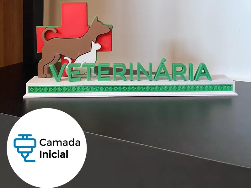 Placa Decorativa – Veterinária
