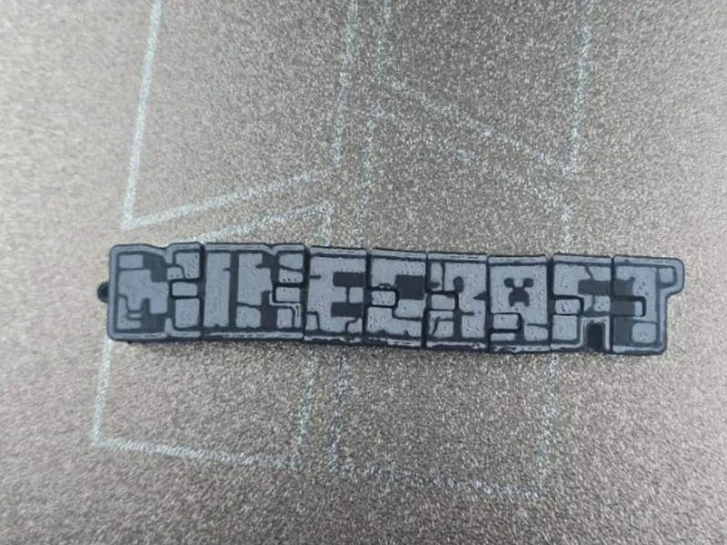 Minecraft Flexi Keychain