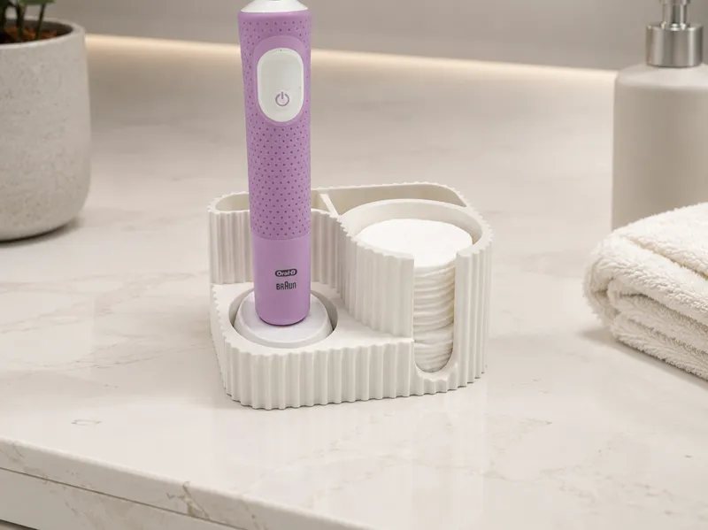 Toothbrush Caddy W Oral B