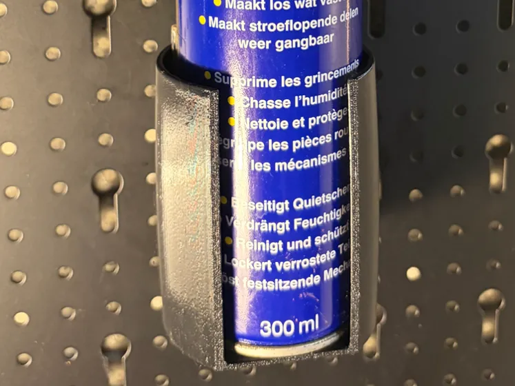 Halter Dose D=50mm für Werkzeugwand/Lochwand