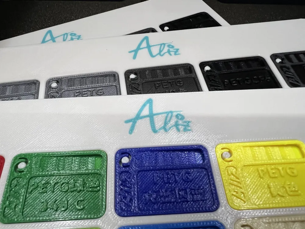 Open Source Aliz Filament Swatch Holder by DearTanker MakerWorld ...