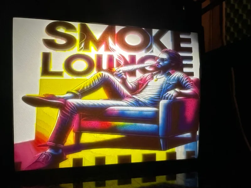 Smoke lounge