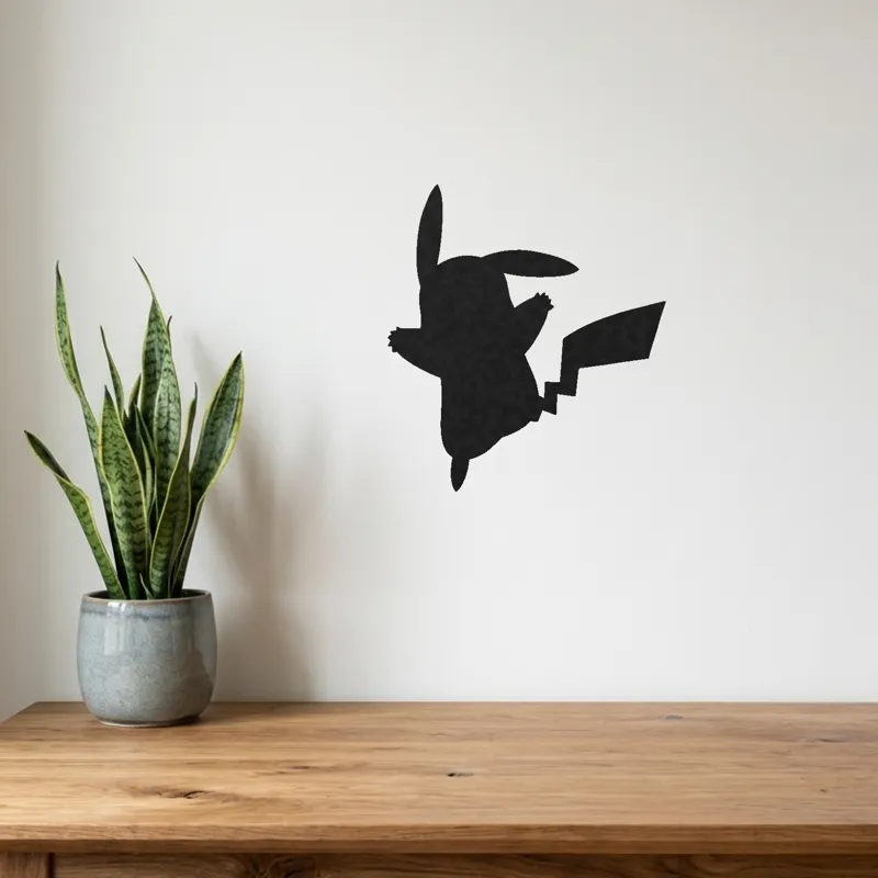 Wall art Pikachu