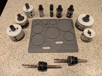 BOSCH HSS Bi-metal Tray for Rugged Drawer System
