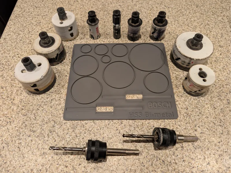 BOSCH HSS Bi-metal Tray for Rugged Drawer System