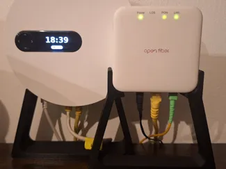 Stand per router Openfiber e Iliad