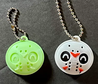 Hockey "Jason" Mask Pendant