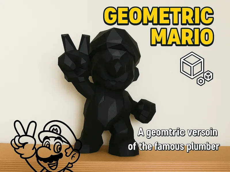 Geometric Mario Super mario 64