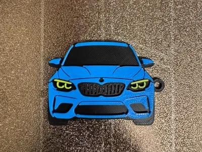 BMW M2 Front Grille Keychain F87 Detailed Replica