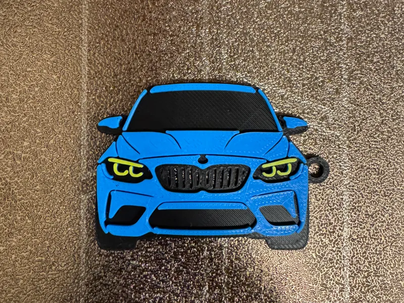 BMW M2 Front Grille Keychain F87 Detailed Replica