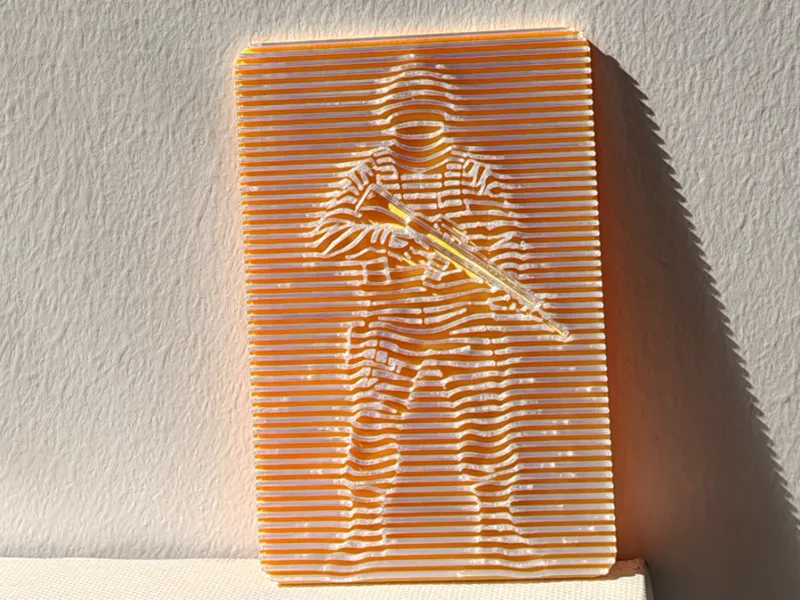 三角洲特种兵卡牌3D线条浮雕